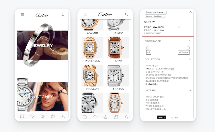 Cartier s in store mobile app empowers sales associates and